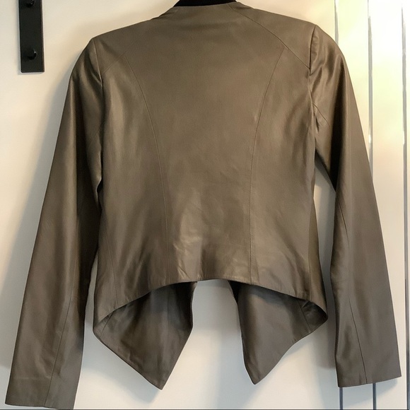 🌟HP🌟BB Dakota XS soft Leather Taupe open Drape - Picture 3 of 12